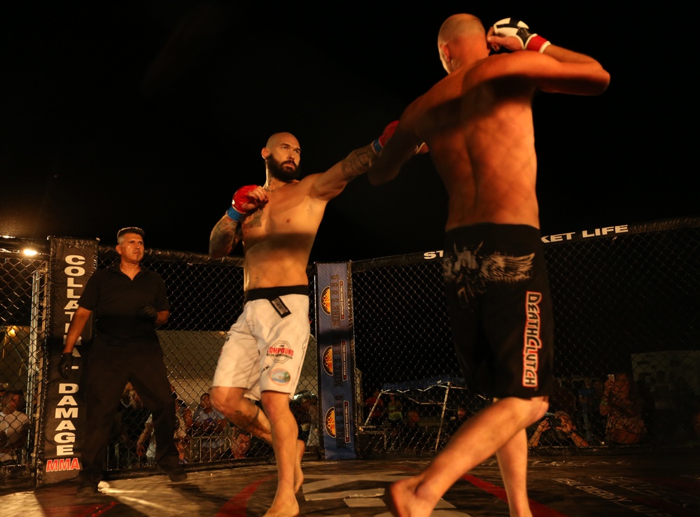 Mixed-martial arts fights heat up Combat Center