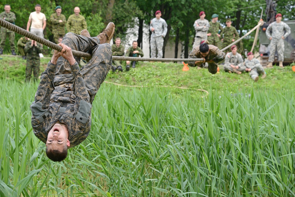 173rd Airborne Brigade participates in Iron Wolf competition in Lithuania