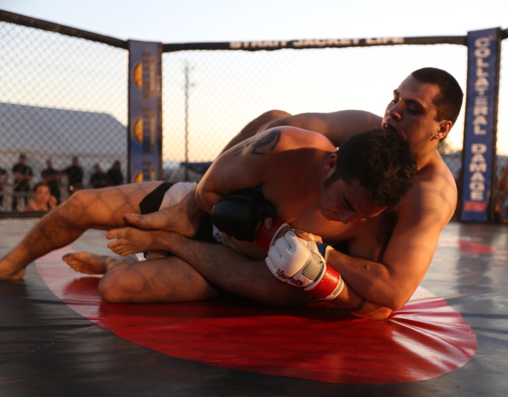 Mixed-martial arts fights heat up Combat Center