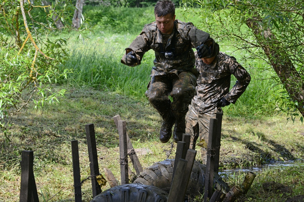 173rd Airborne Brigade participates in Iron Wolf competition in Lithuania