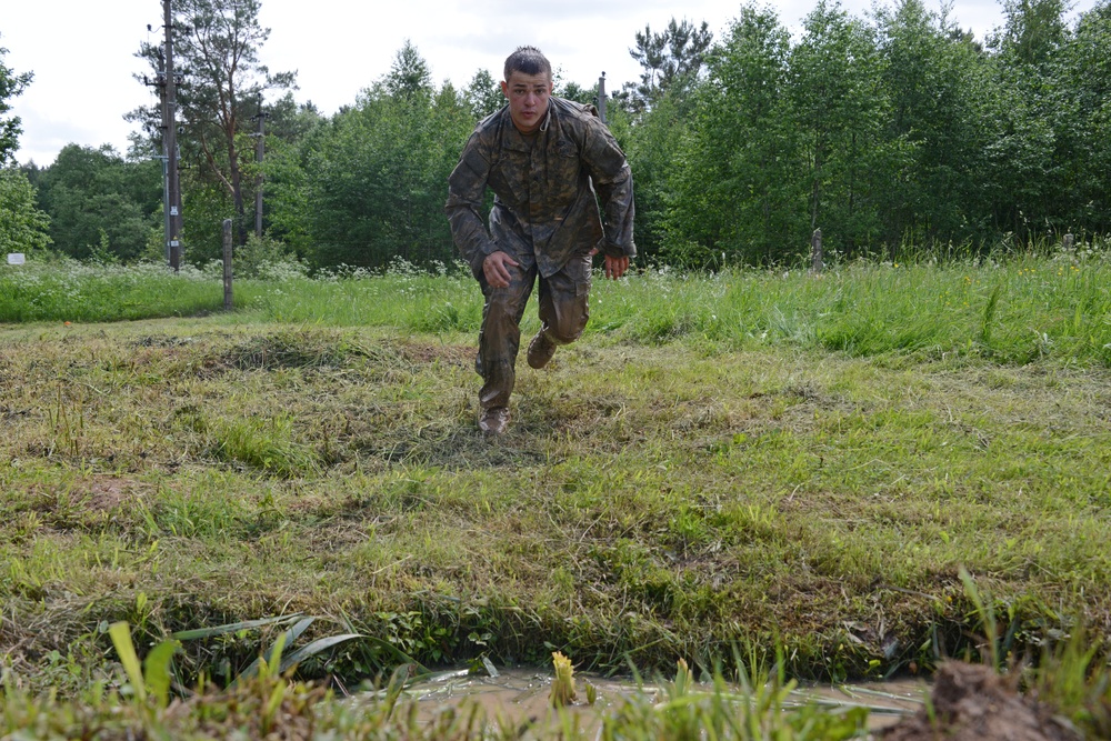 173rd Airborne Brigade participates in Iron Wolf competition in Lithuania