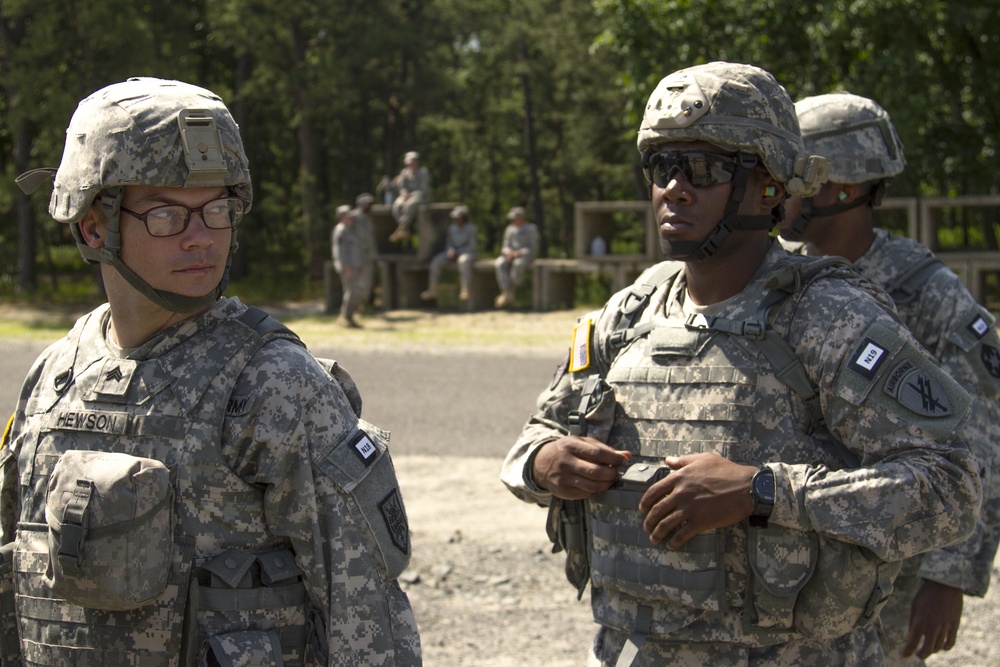 2014 Army Reserve Best Warrior Competition - 9mm qualification range