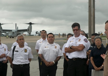 Marine Corps firefighting equipment showcases advanced capabilities