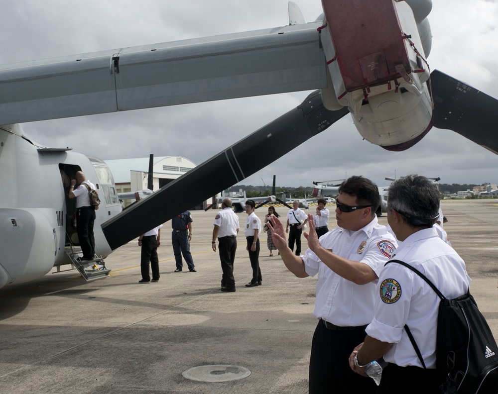 Marine Corps firefighting equipment showcases advanced capabilities