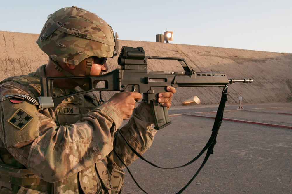 4th Infantry Division and Regional Command (South) Soldiers earn Schützenschnur