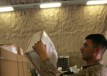 In peace time and in war there will always be mail call