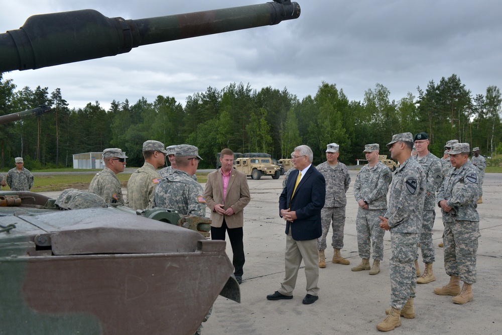 US Army Gen. Carter Ham (ret.), Combined Resolve II, Grafenwoehr, Germany