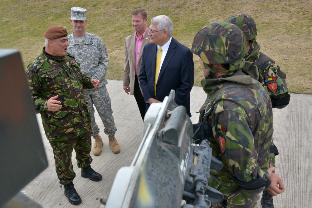 US Army Gen. Carter Ham (ret.), Combined Resolve II, Grafenwoehr, Germany