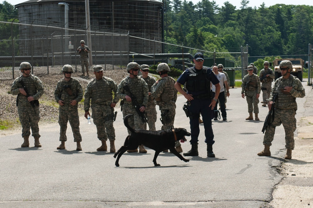 Maine's 488th Military Police Company Trains Locally to Stay Local