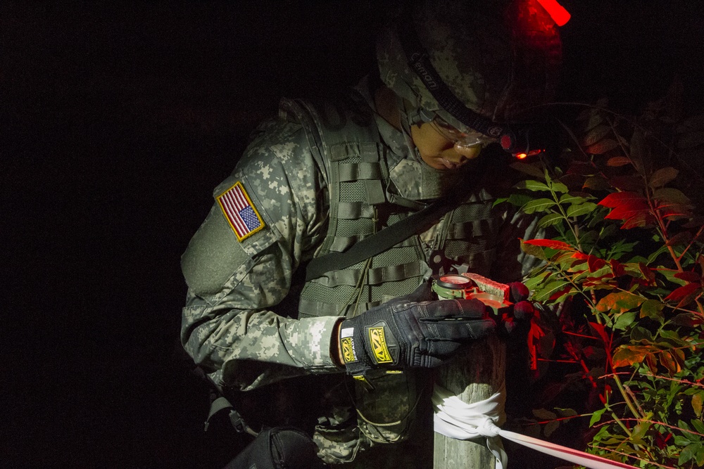 US Army Reserve Best Warrior - Night Land Nav