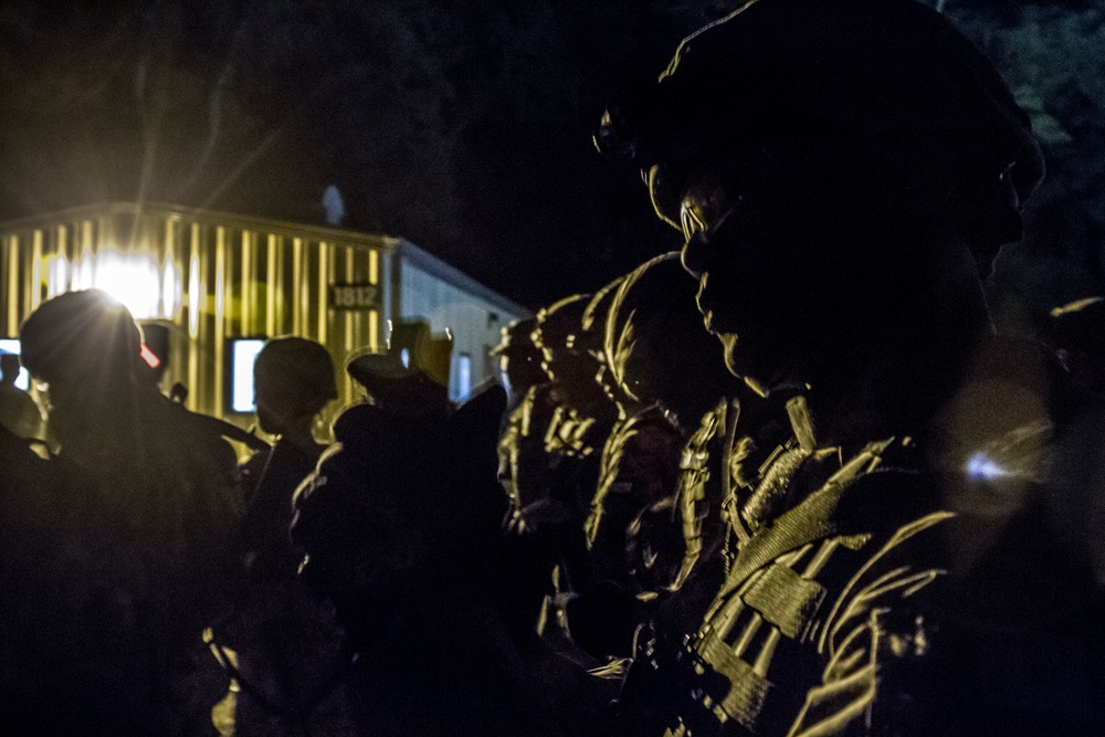 US Army Reserve Best Warrior - Night Land Nav