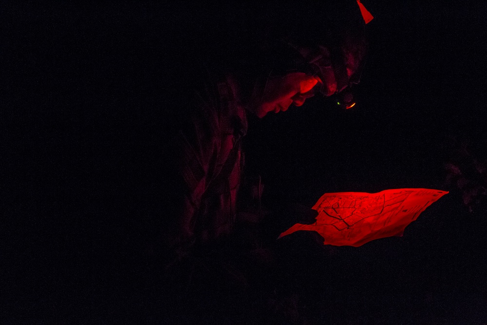 US Army Reserve Best Warrior - Night Land Nav