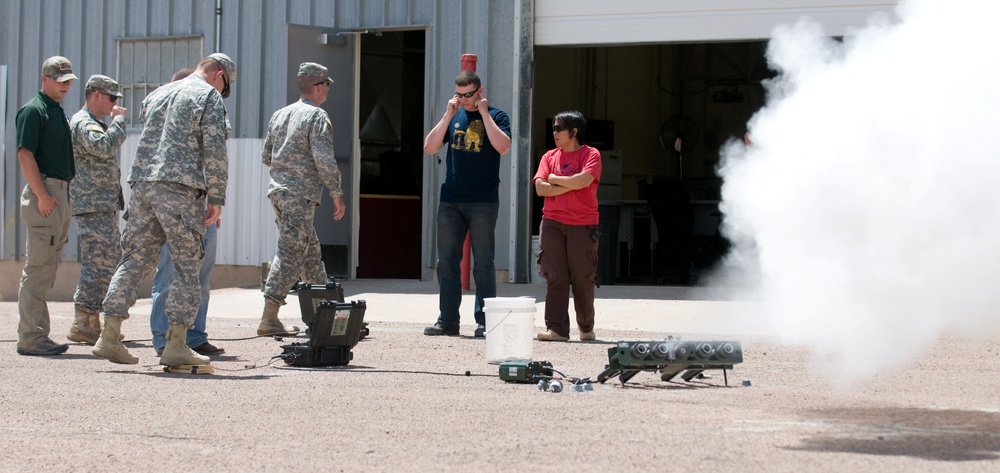 Soldiers blown away by IED simulator training
