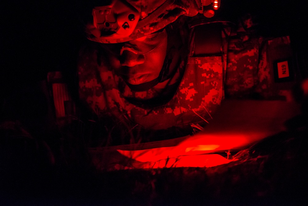 Night Land Navigation 2014 USARC BWC