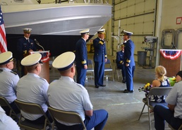 Response Boat-Medium Project Resident Office change of command