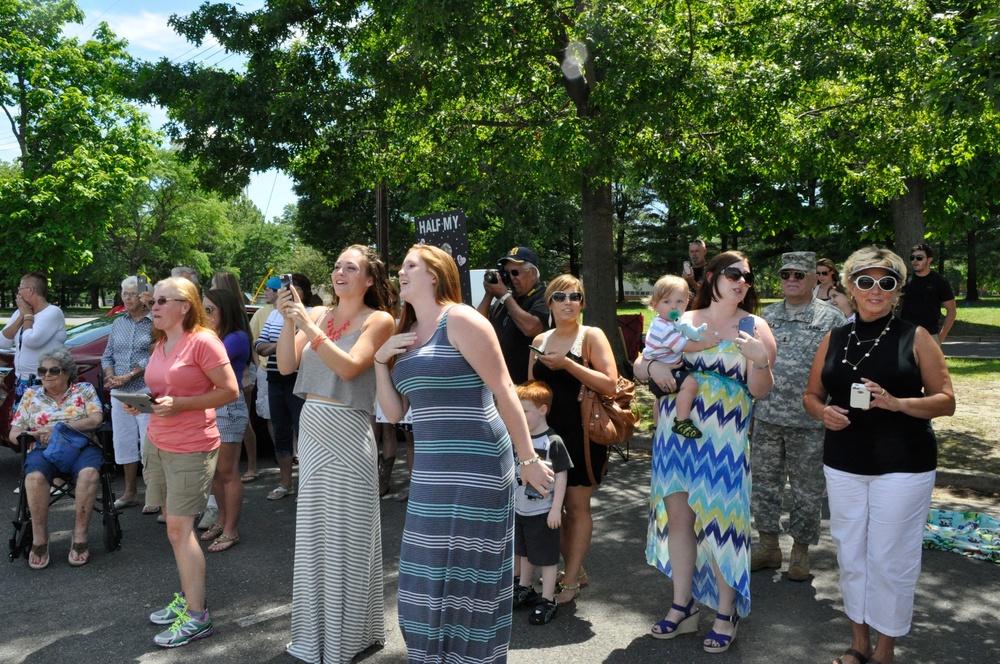Welcome home Detachment 1, 150th Engineer Company