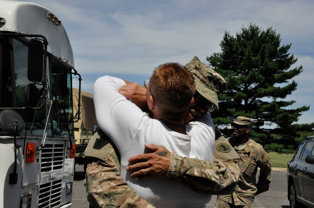 Welcome home Detachment 1, 150th Engineer Company