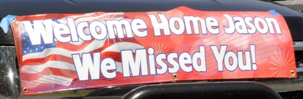 Welcome home Detachment 1, 150th Engineer Company