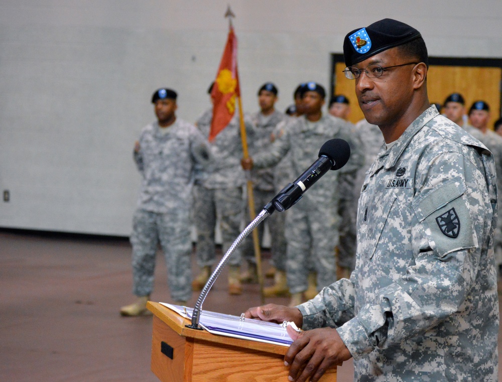 53rd Transportation Battalion change of command and responsibility