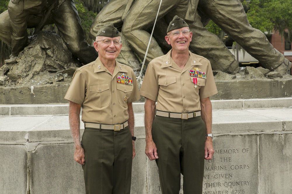 Vietnam veteran honored with Bronze Star Medal on Parris Island