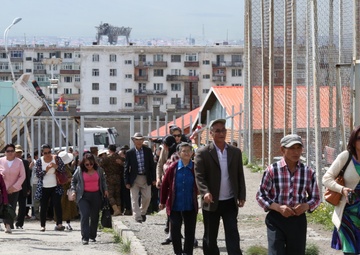 Cooperative Health Engagement opens to community during Khaan Quest 2014