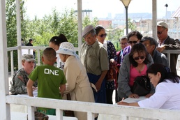 Cooperative Health Engagement opens to community during Khaan Quest 2014