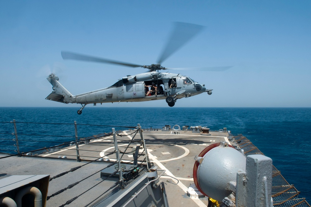 USS Arleigh Burke activity