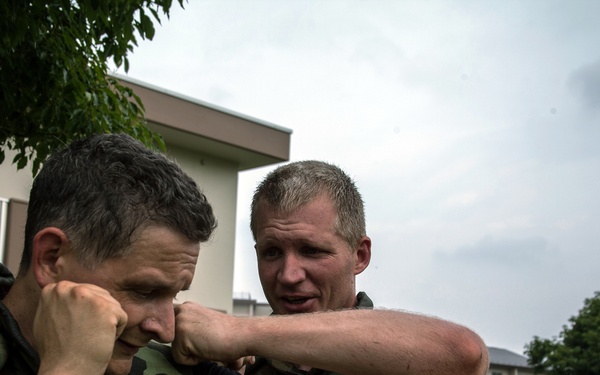 Martial arts training