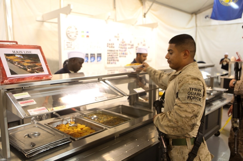 Feeding Camp Leatherneck