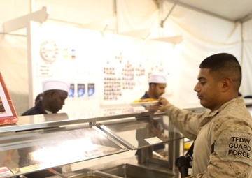 Feeding Camp Leatherneck