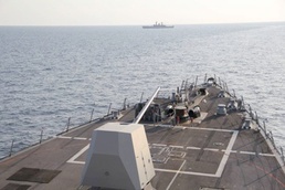 USS Pinckney, KRI Slamet Riyadi conduct CARAT Indonesia 2014 Training Exercise