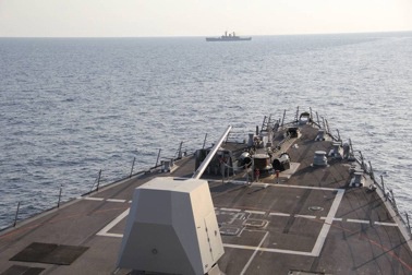 USS Pinckney, KRI Slamet Riyadi conduct CARAT Indonesia 2014 Training Exercise