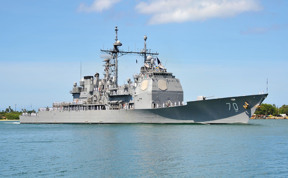 USS Lake Erie returns