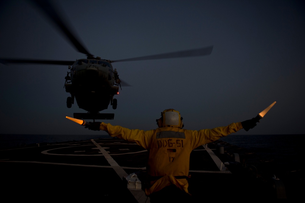 USS Arleigh Burke operations