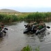 Marines and sailors of BSRF conduct an amphibious exercise with Romanian 307th Naval Infantry Battalion