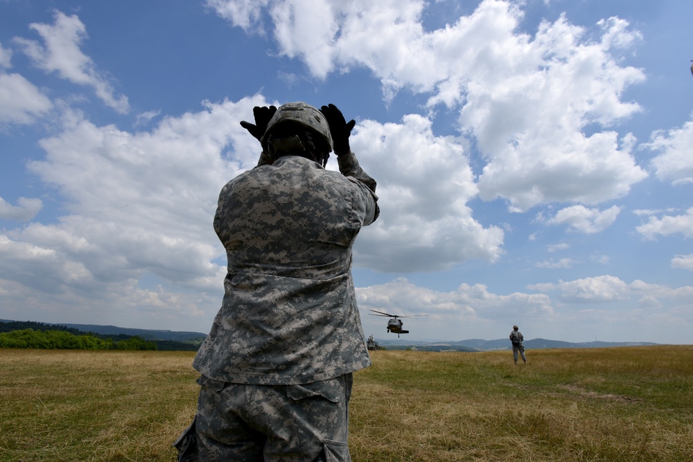 16th STB airdrop/sling load exercise