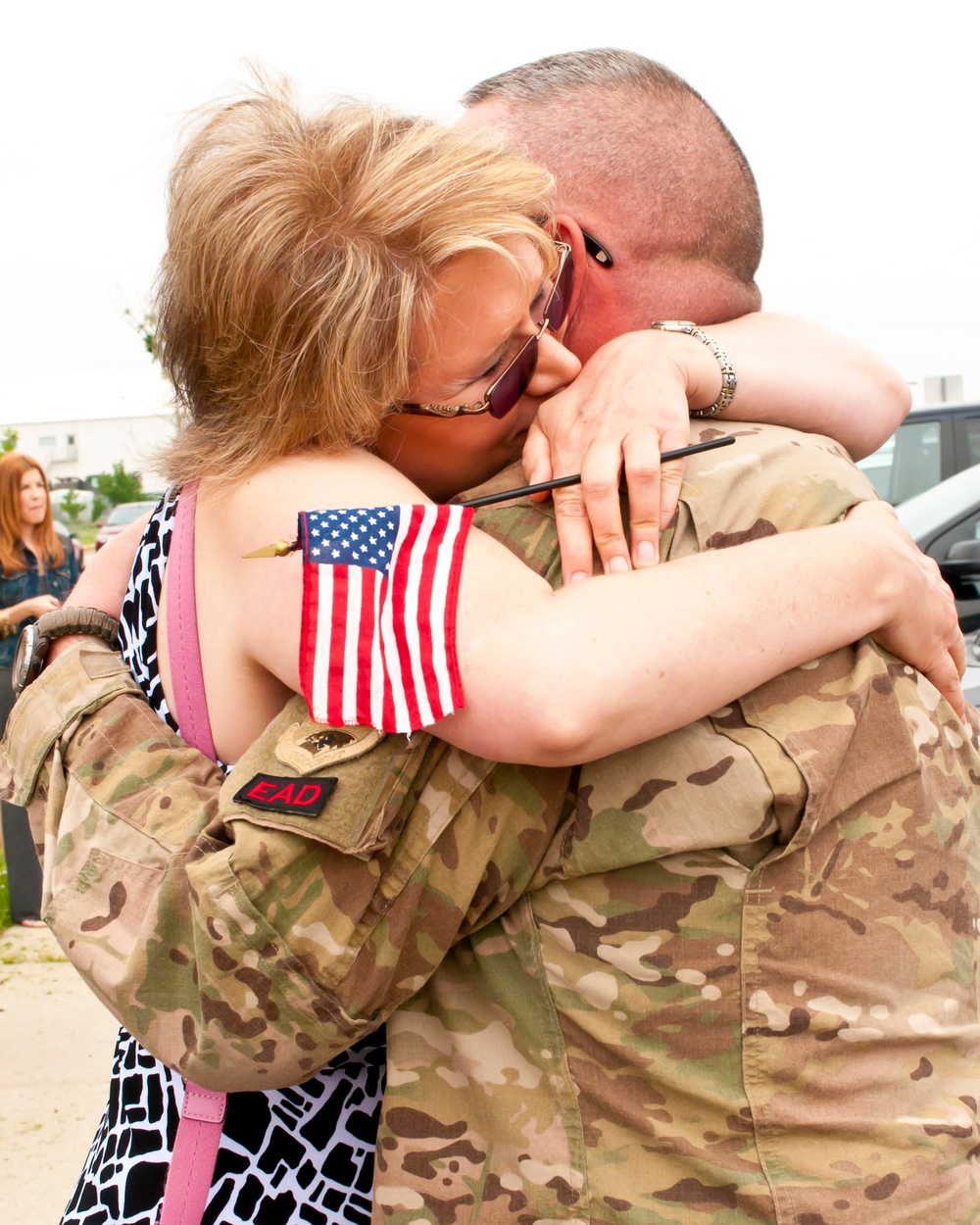 Welcome home embrace