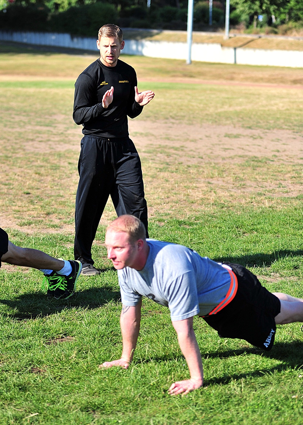 Soldiers learn fitness fundamentals with master fitness trainer course