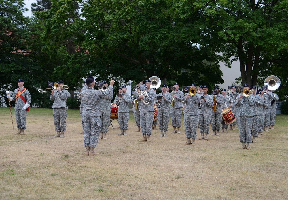 US Army Garrison Rheinland-Pfalz change of command ceremony