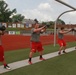 Marines conduct leadership seminar with Parkersburg HS Football Team