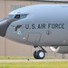 KC-135R Stratotankers return to parking ramp