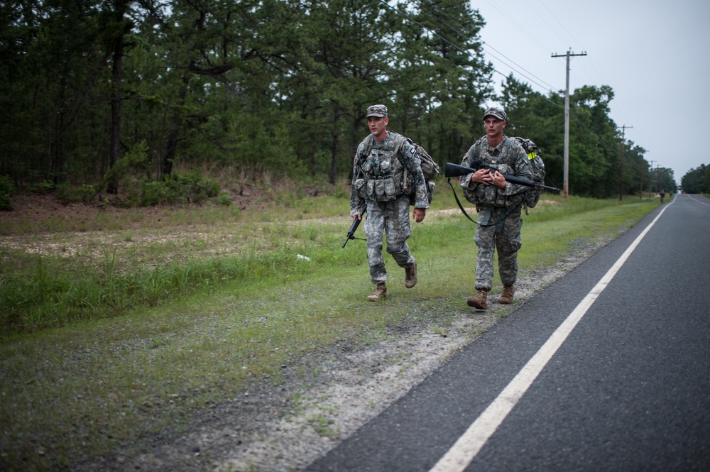 2014 US Army Reserve Best Warrior: Ruck march