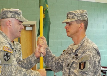 344th MP Co. changes command