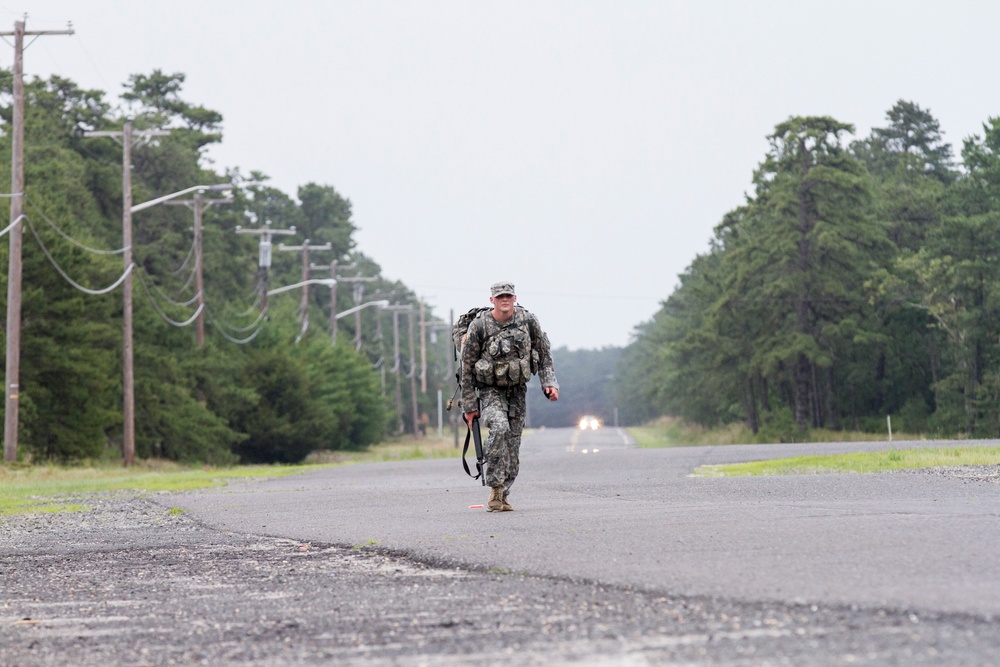 2014 Army Reserve Best Warrior Competition - 8-mile ruck