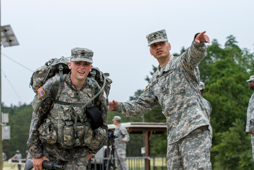2014 Army Reserve Best Warrior Competition: 8-mile ruck