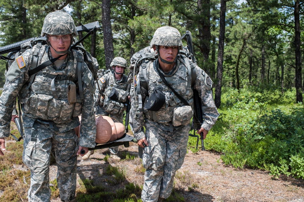 2014 US Army Reserve Best Warrior - Litter Carry