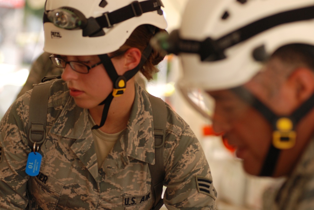 181st Medical Group Participates in CERF-P Exercise.
