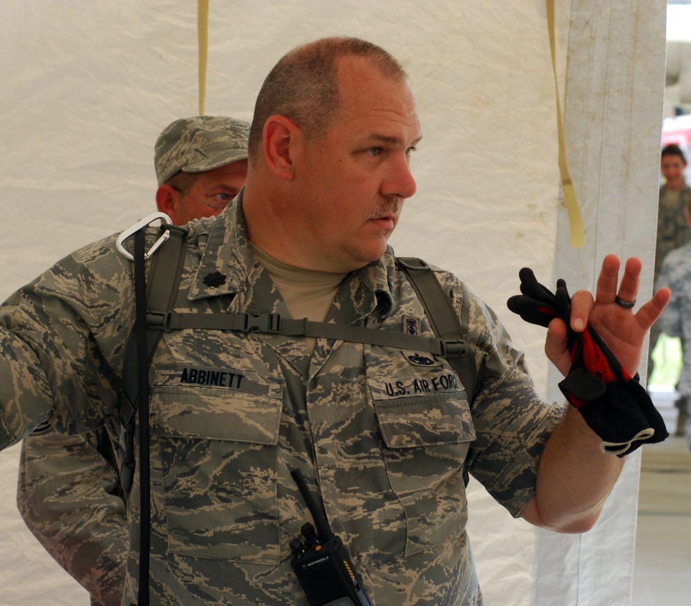 181st Medical Group participates in CERF-P Exercise.