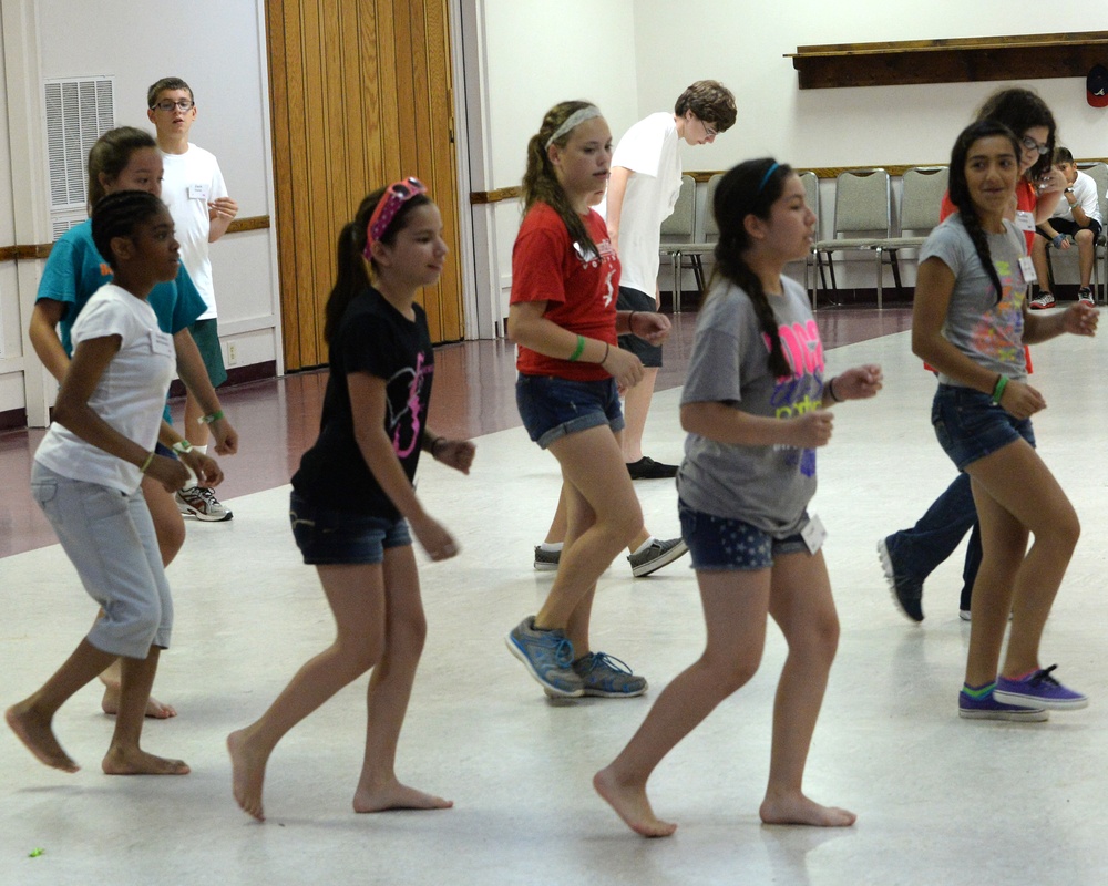 Texas National Guard kids make connections at Young Heroes Camp