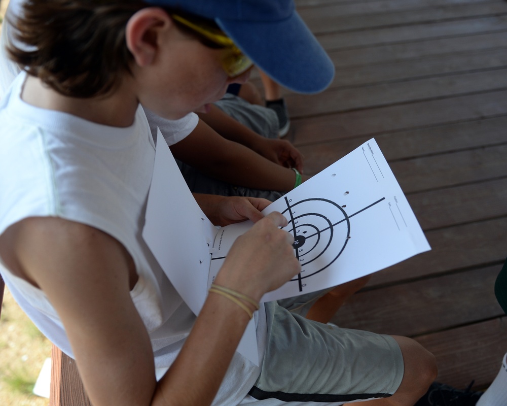 Texas National Guard kids make connections at Young Heroes Camp